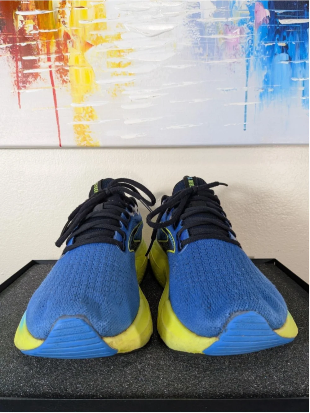 Brooks Glycerin 21 Shoes Mens Size 9 Blue Running Sneakers 1104191D429